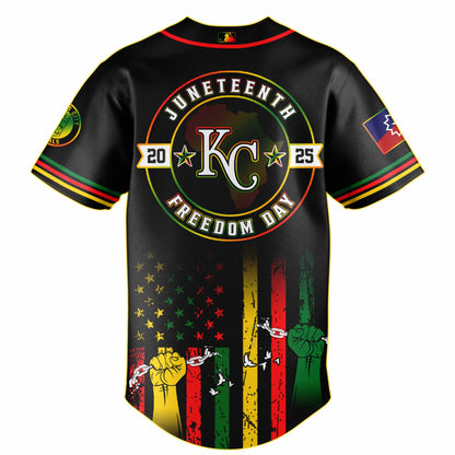 Kansas City Royals MLB X Juneteenth Day Baseball Jerseys NDD