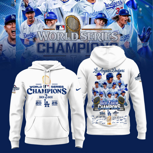 LA Dodgers - 2025 World Series Champions Hoodie DatND DVT