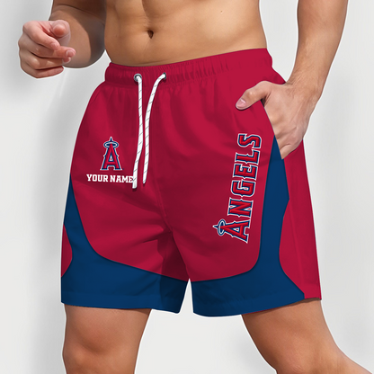 LAA x MLB Team Special Short Pants For Men Custom Name Gifts DATND TANTD