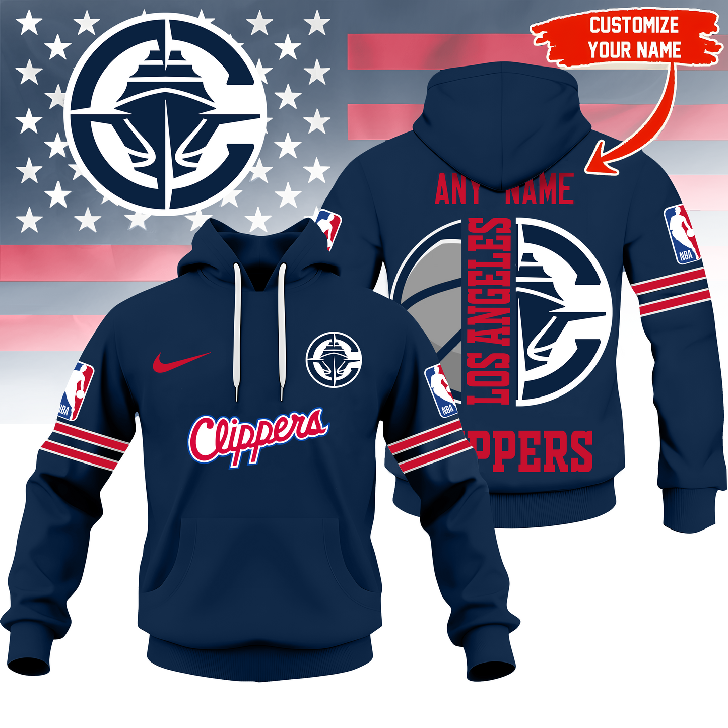 LAC Premium NBA Fan Hoodie DDT HLPHUONG