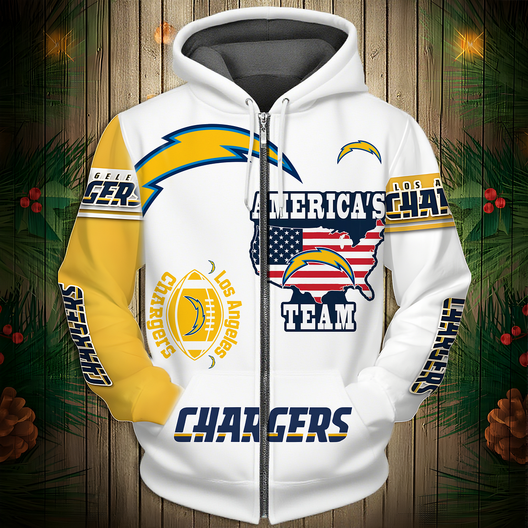 LAC Premium NFL 3D Graphic Hoodie DDT NTL