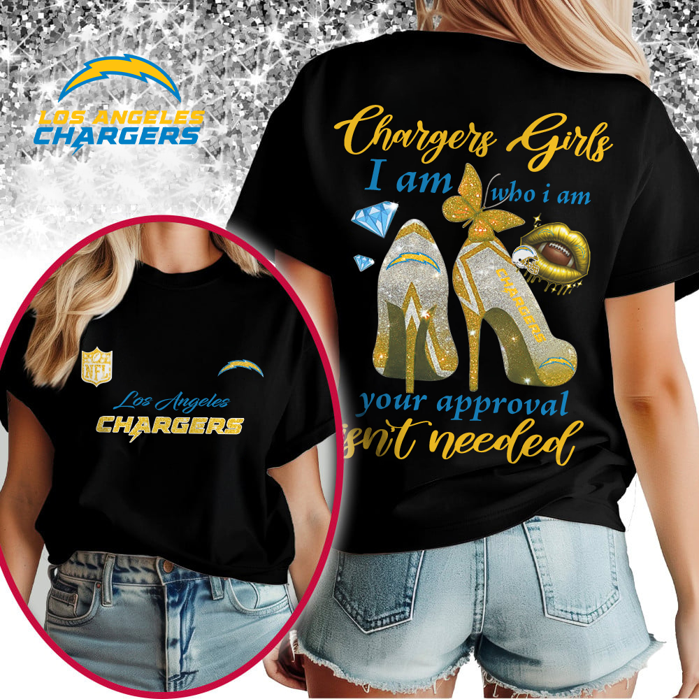 LAC Premium NFL I Am Who I Am Glitter 3D Apparel DDT 211025 NTL