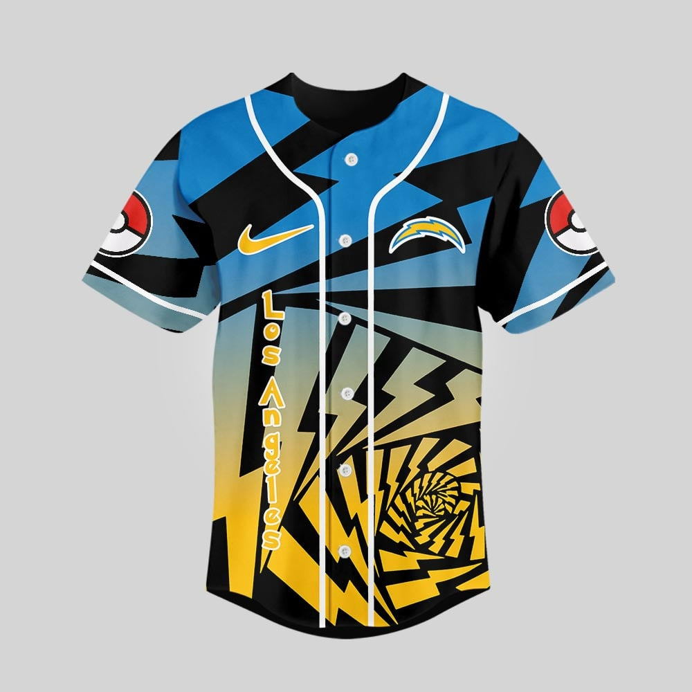 LAC Premium NFL Pikachu Jersey Shirt DDT 101125 HLPHUONG