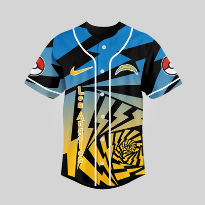 LAC Premium NFL Pikachu Jersey Shirt DDT 101125 HLPHUONG