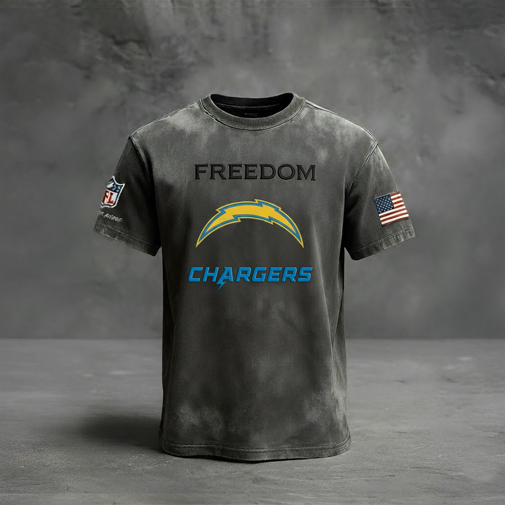 LAC Premium NFL The Freedom Washed Tee DatND DVT