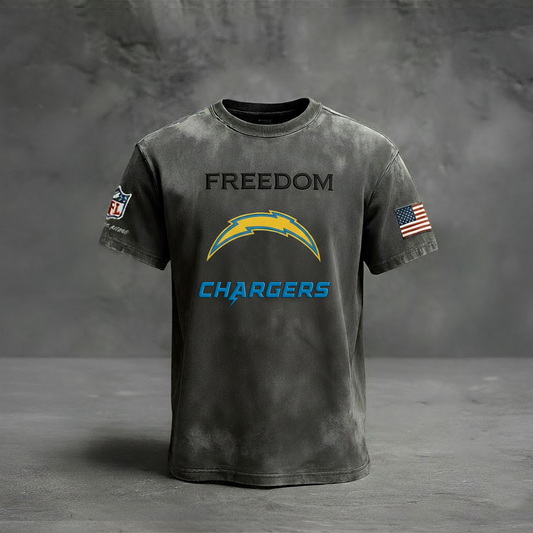 LAC Premium NFL The Freedom Washed Tee DatND DVT