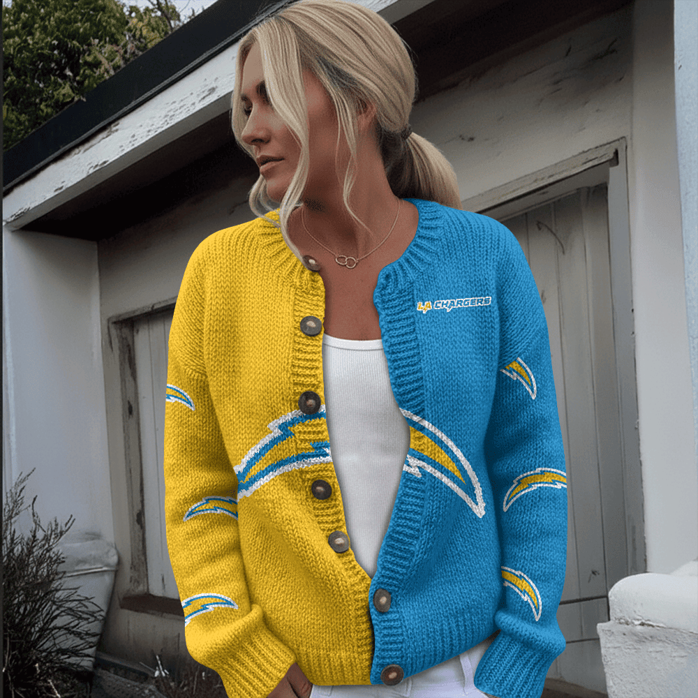 LAC x NFL Cardigan Sweatshirt With Button v1  DatND DVT