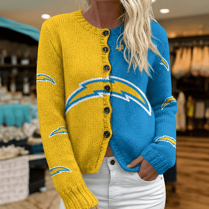 LAC x NFL Cardigan Sweatshirt With Button v1  DatND DVT