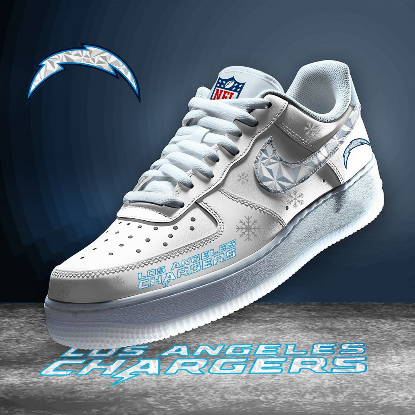 LAC x NFL Diamond Air Sneaker - Limited Edition DatND DVT