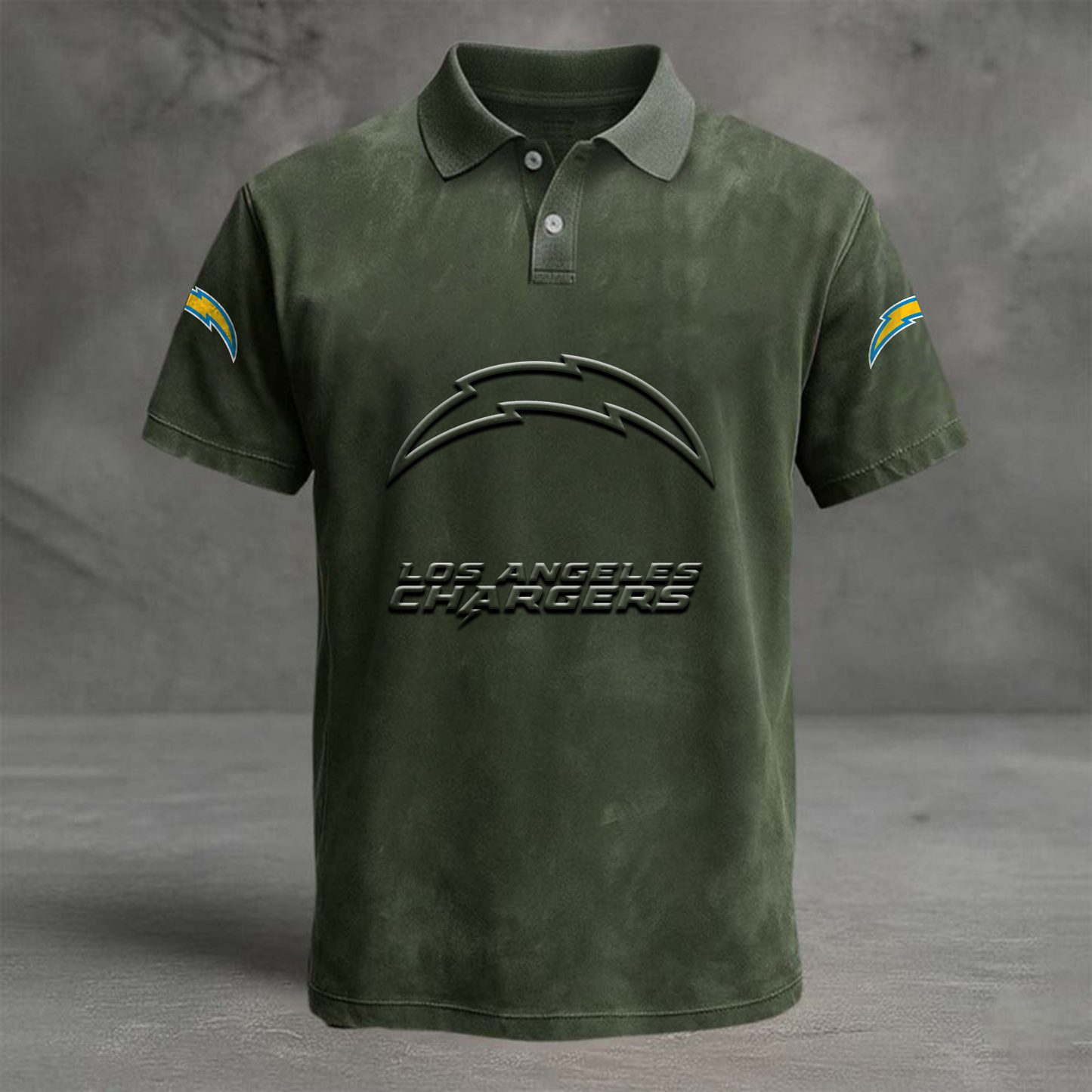 LAC x NFL Embossed Polo Shirt DATND TANTD