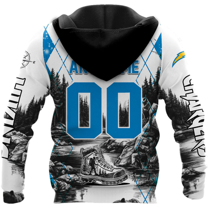 LAC x NFL Hiking 3D Hoodie DDT CTND
