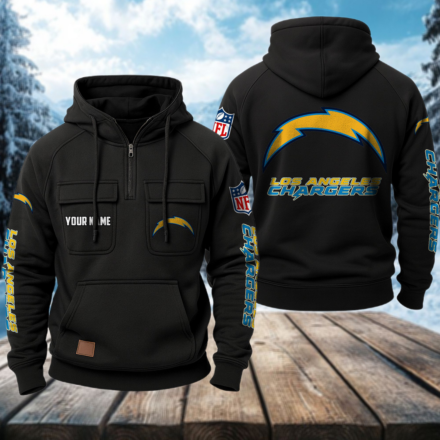 LAC x NFL Premium Hoodie DATND TANTD