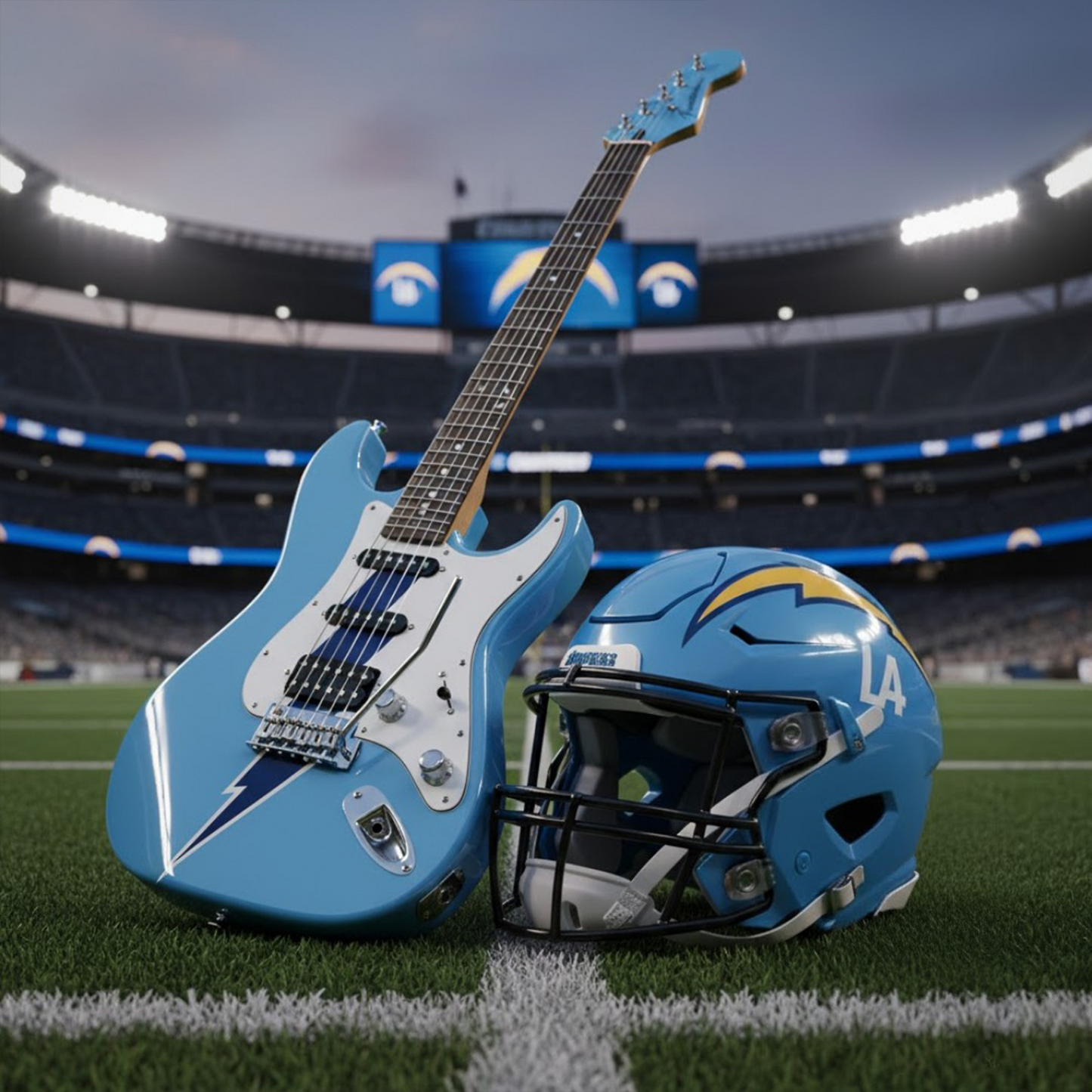 LAC x NFL Signature Decor Statue DatND DVT