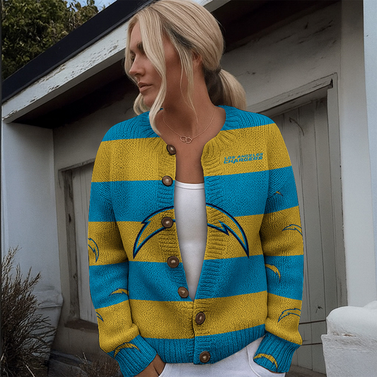 LAC x NFL Women's Cardigan Sweater DATND TANTD
