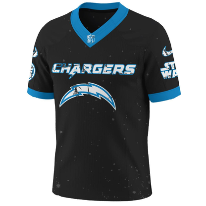 LAC x S.Wars Darth Vader 2025 Football Jersey DDT NTL