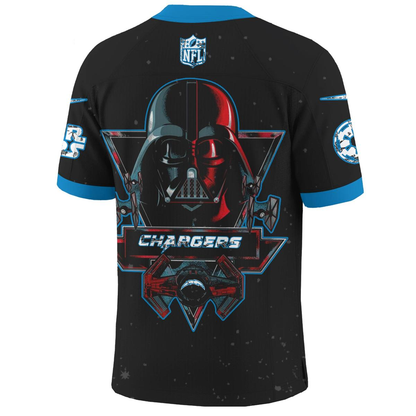 LAC x S.Wars Darth Vader 2025 Football Jersey DDT NTL
