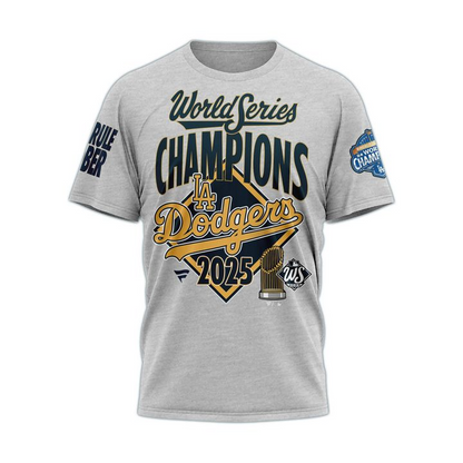 LAD x MLB 2025 World Series Champions 3D Shirt V7 DatND DVT