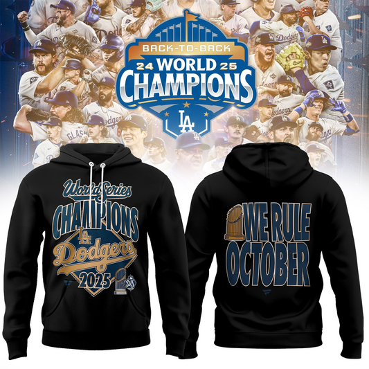 LAD x MLB 2025 World Series Champions Hoodie V1 DatND DVT