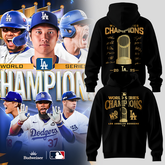 LAD x MLB 2025 World Series Champions Hoodie V5 DatND DVT