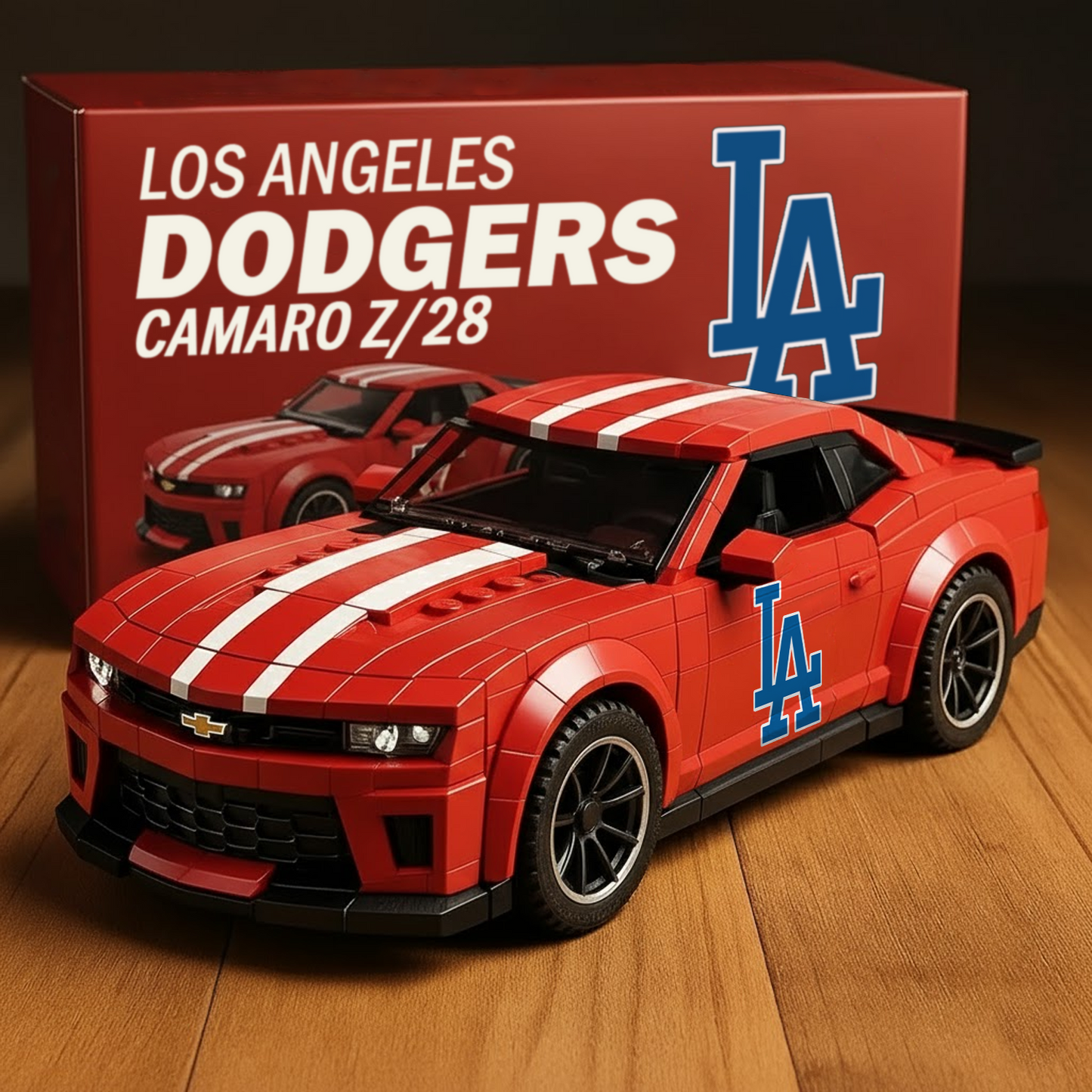 LAD x MLB Baseball Team Camaro Z28 1511 DatND DVT