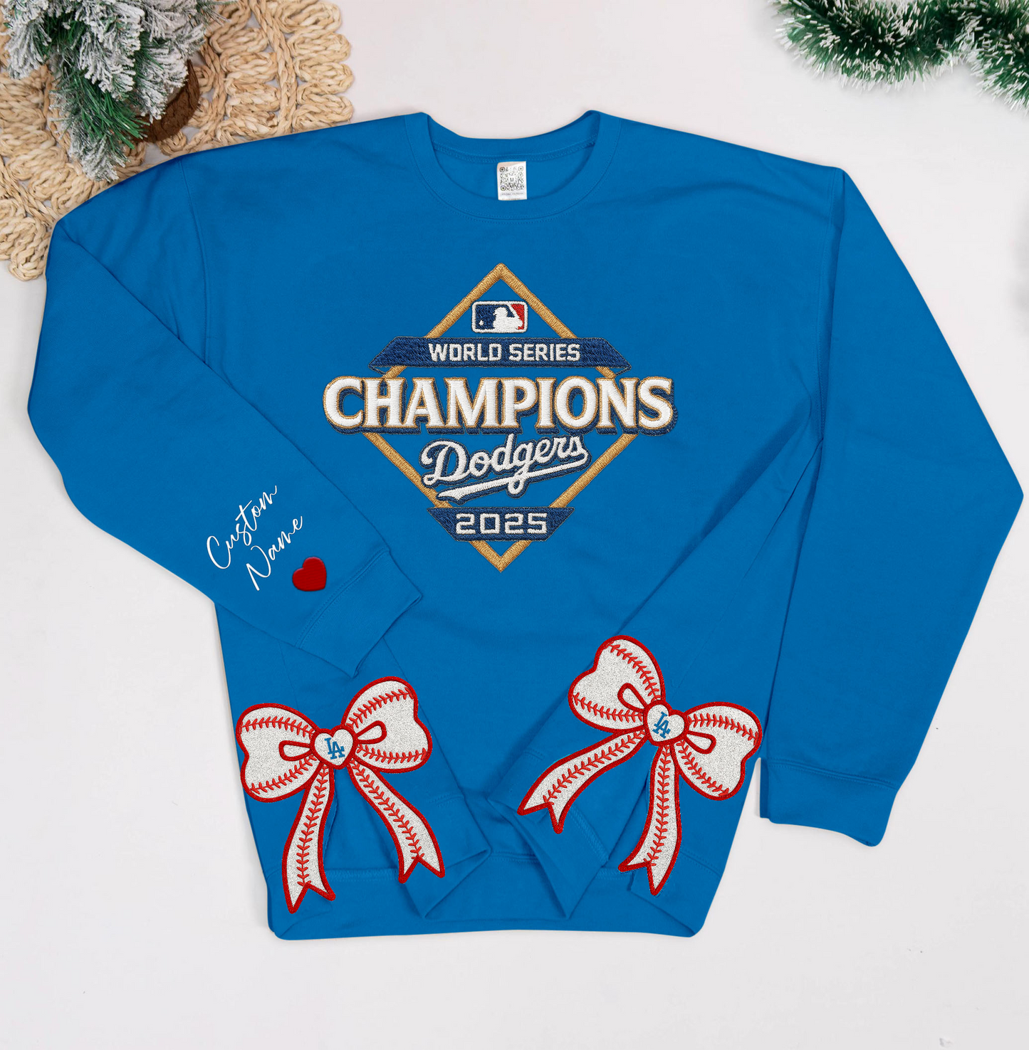 LAD x MLB Embroidered Side Bow Sweatshirt V1 DatND DVT