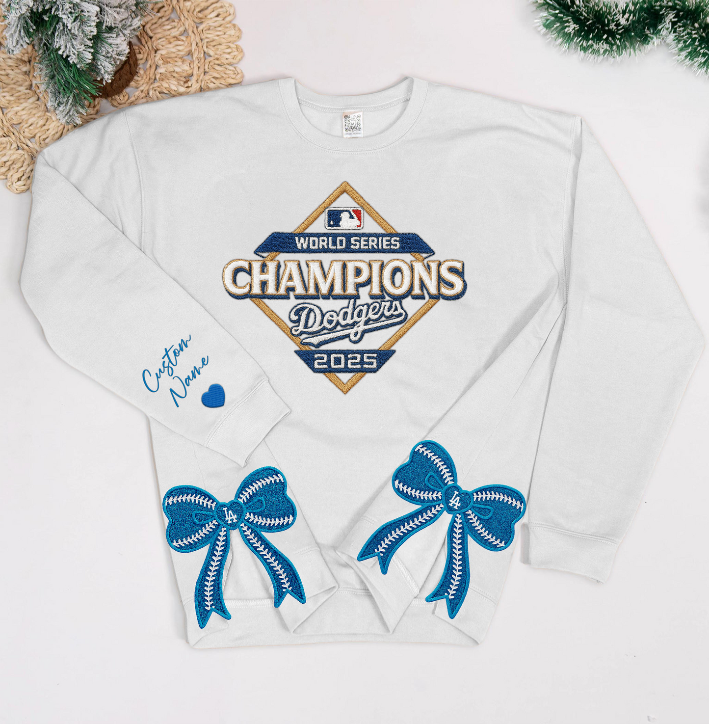 LAD x MLB Embroidered Side Bow Sweatshirt V1 DatND DVT