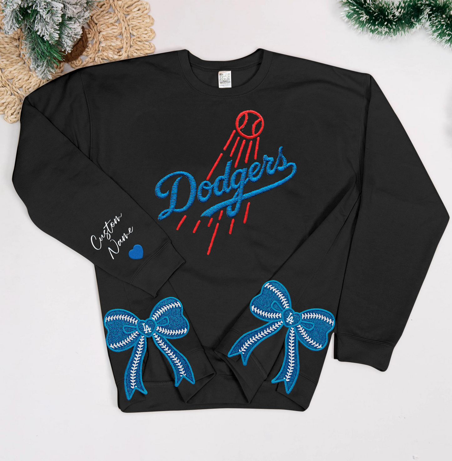 LAD x MLB Embroidered Side Bow Sweatshirt V2 DatND DVT