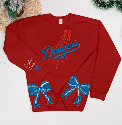 LAD x MLB Embroidered Side Bow Sweatshirt V2 DatND DVT