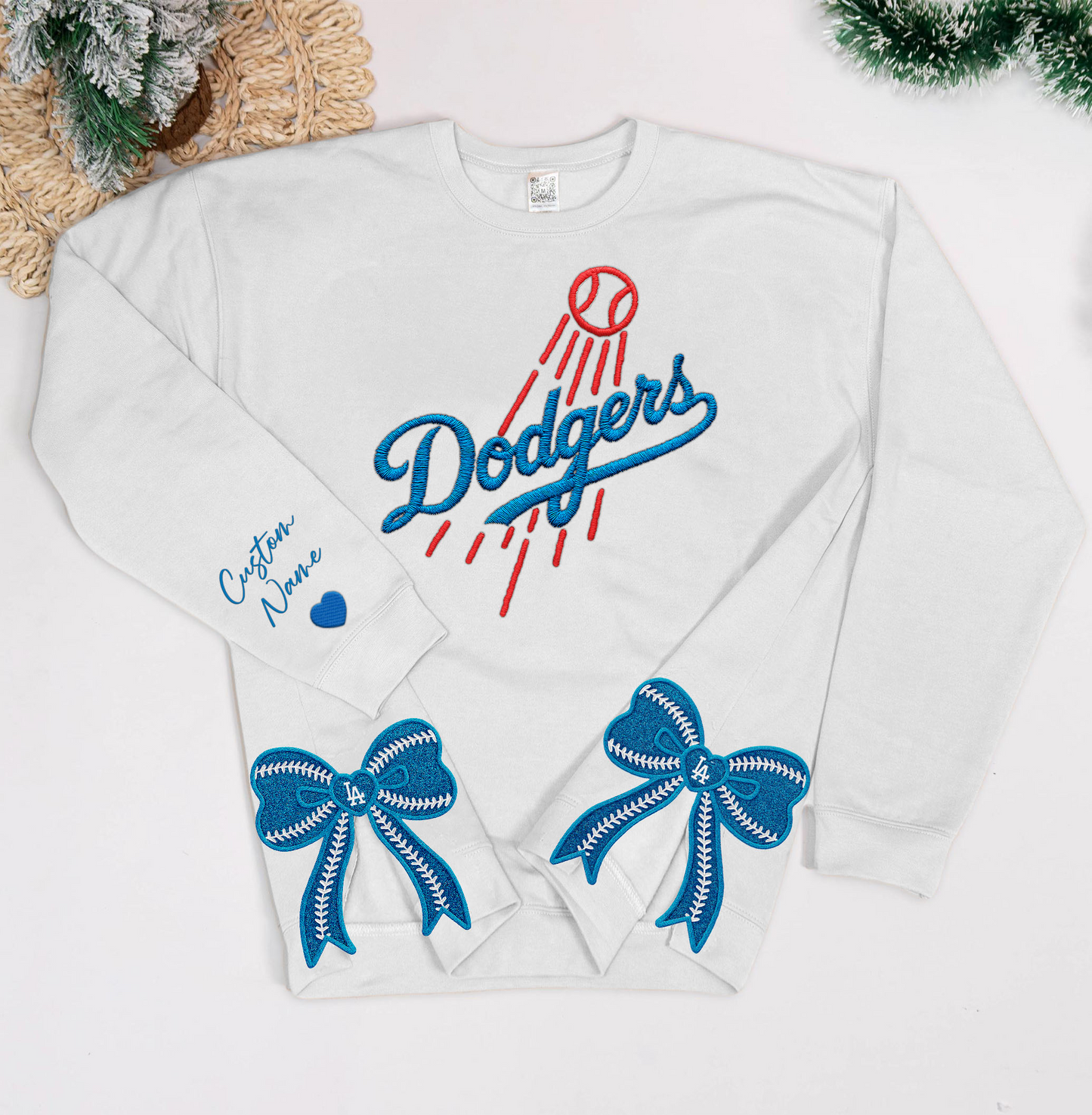 LAD x MLB Embroidered Side Bow Sweatshirt V2 DatND DVT