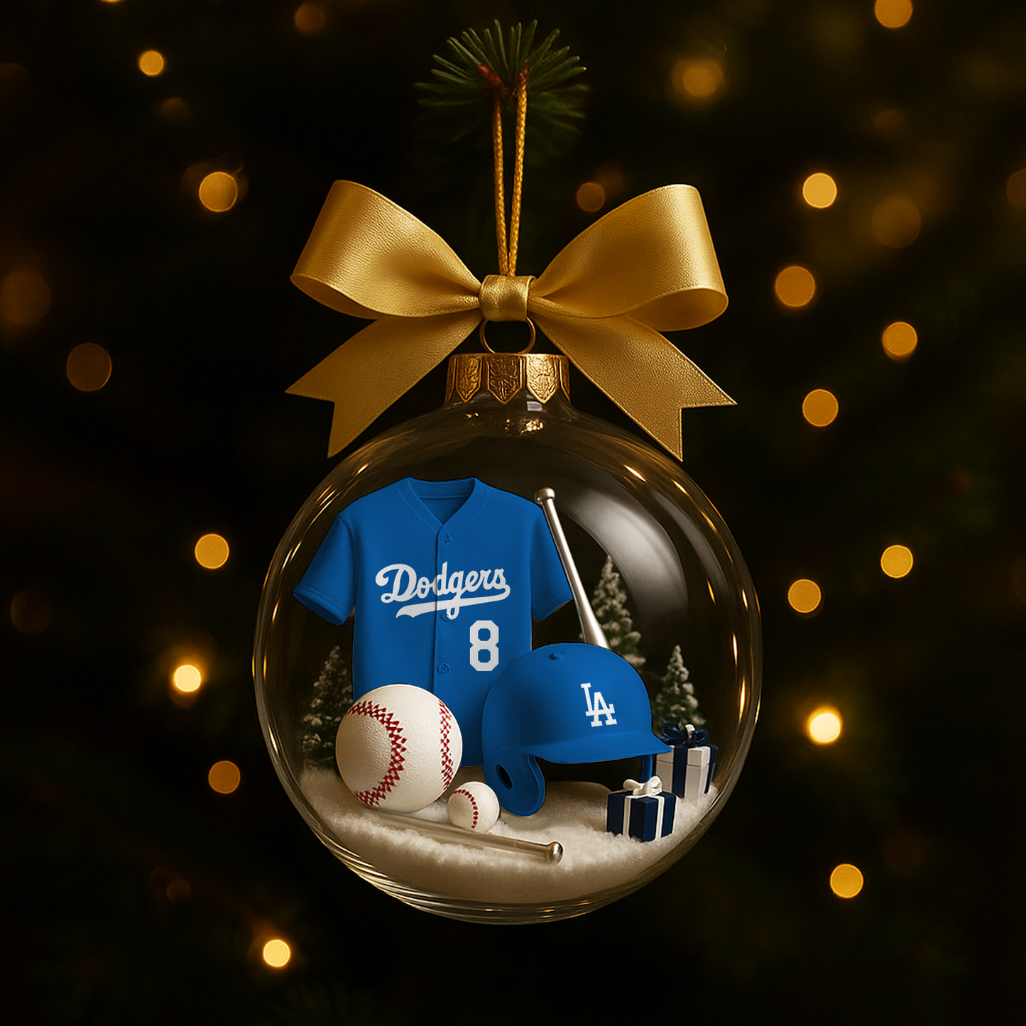 LAD x MLB Football Christmas  DatND ThuongNH