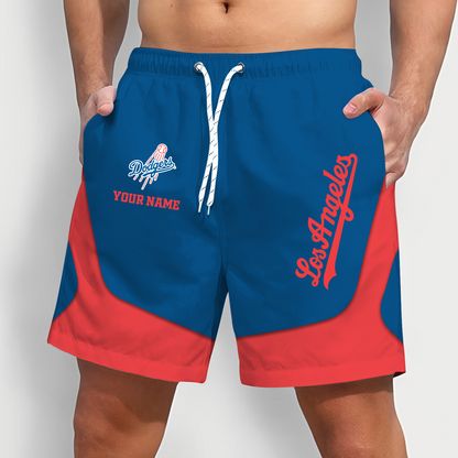 LAD x MLB Team Special Short Pants For Men Custom Name Gifts DATND TANTD