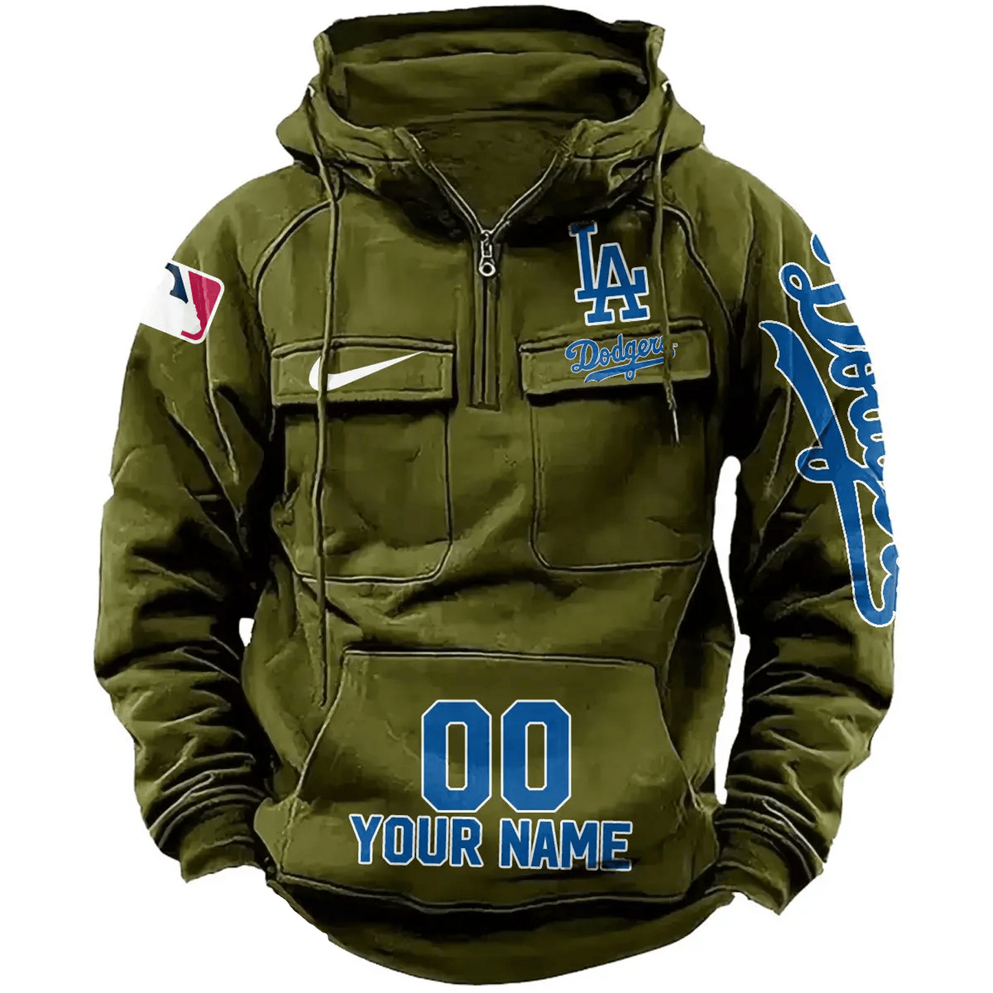 LAD x MLB Vintage Men Hoodie DATND TANTD