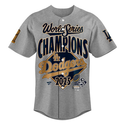 LAD x MLB2025 World Series Champions Locker Room Authentic Baseball Jersey V1 DatND DVT