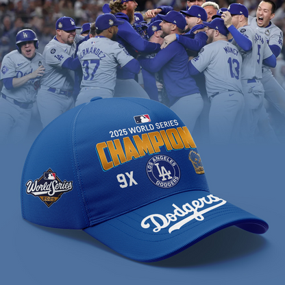 LAD x MLB 2025 World Series Champions Classic Cap V1 DatND DVT