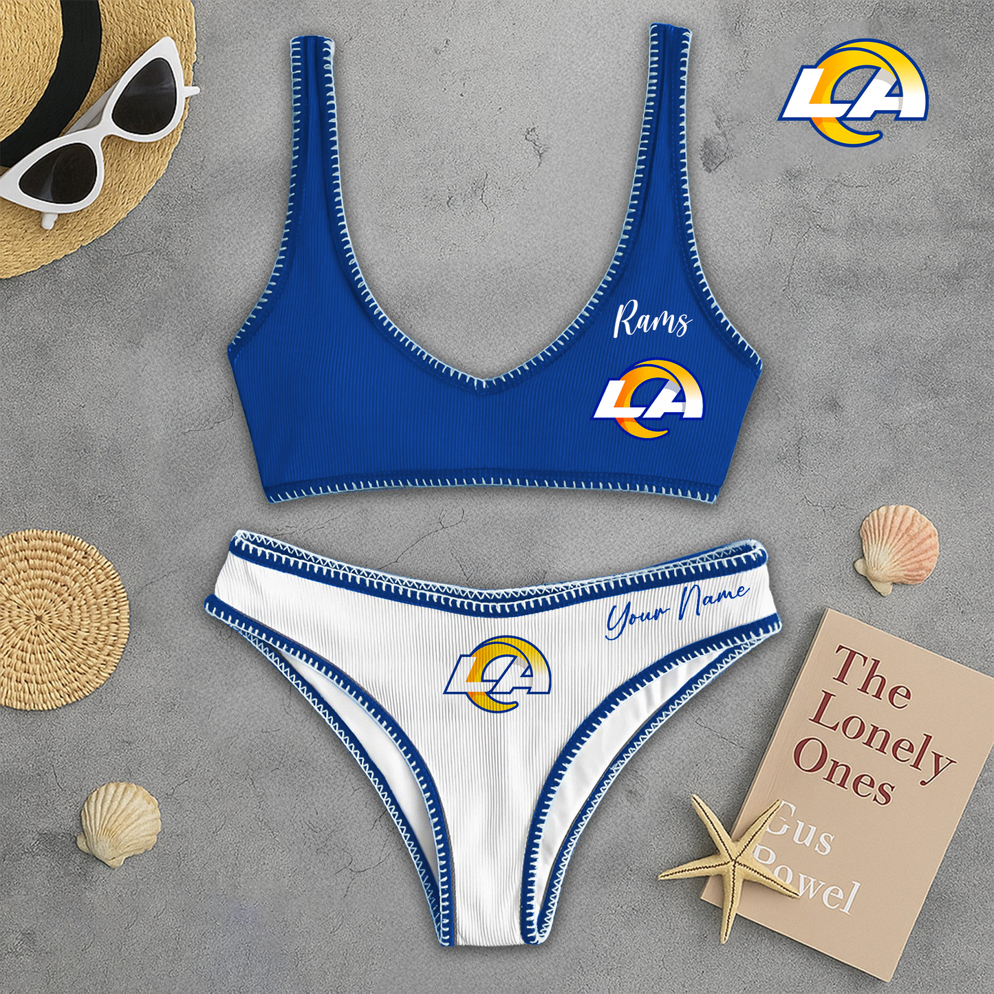 LAR Premium NFL Bikini Set DDT CTND