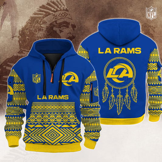 LAR Premium NFL Native American Hoodie DDT HLPHUONG