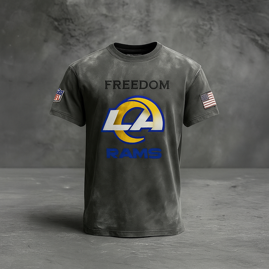 LAR Premium NFL The Freedom Washed Tee DatND DVT