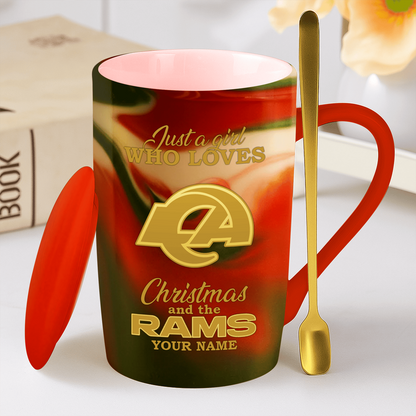 LAR x NFL Christmas Ceramic Cup DATND TANTD