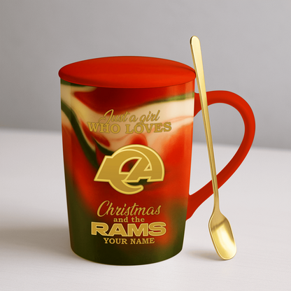 LAR x NFL Christmas Ceramic Cup DATND TANTD