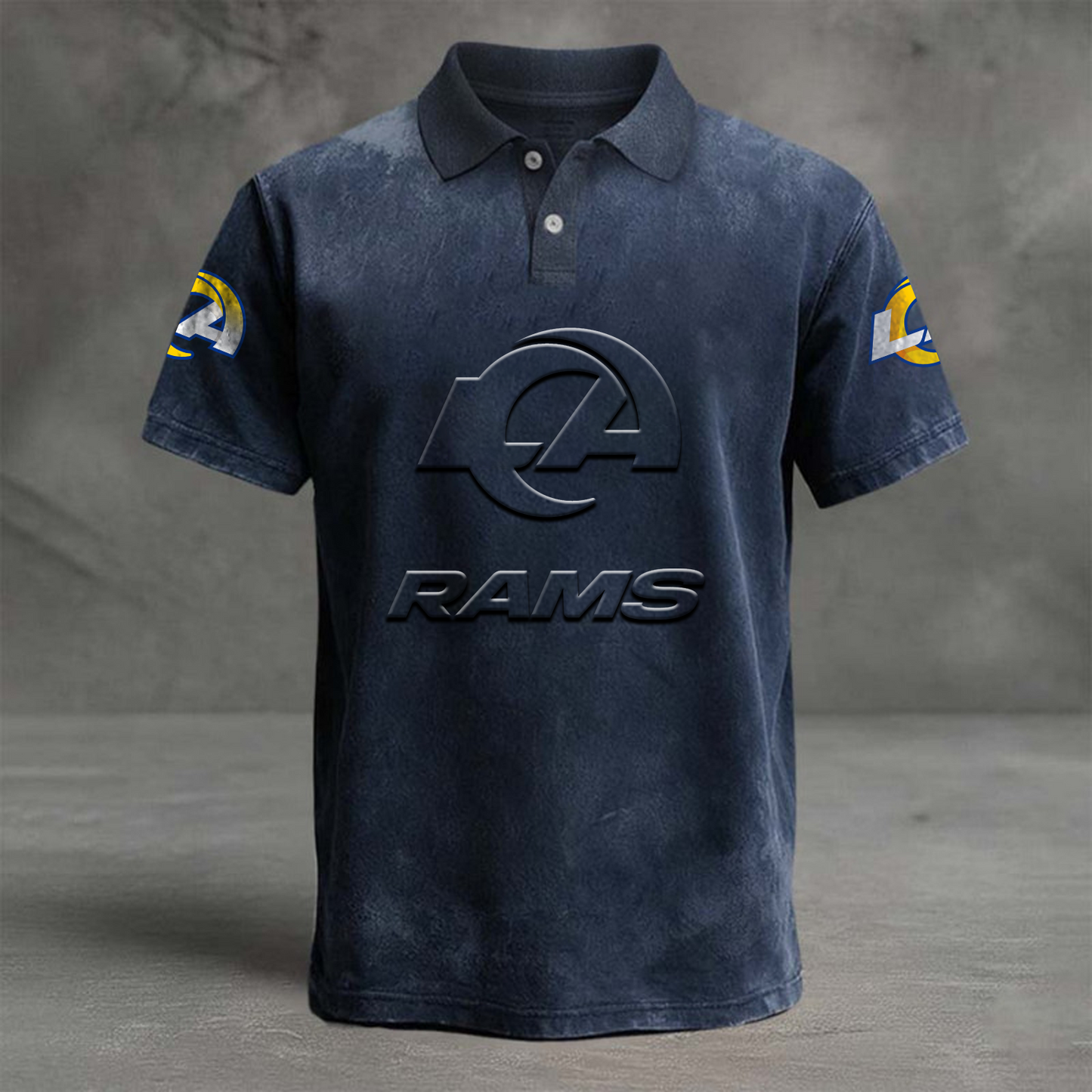 LAR x NFL Embossed Polo Shirt DATND TANTD