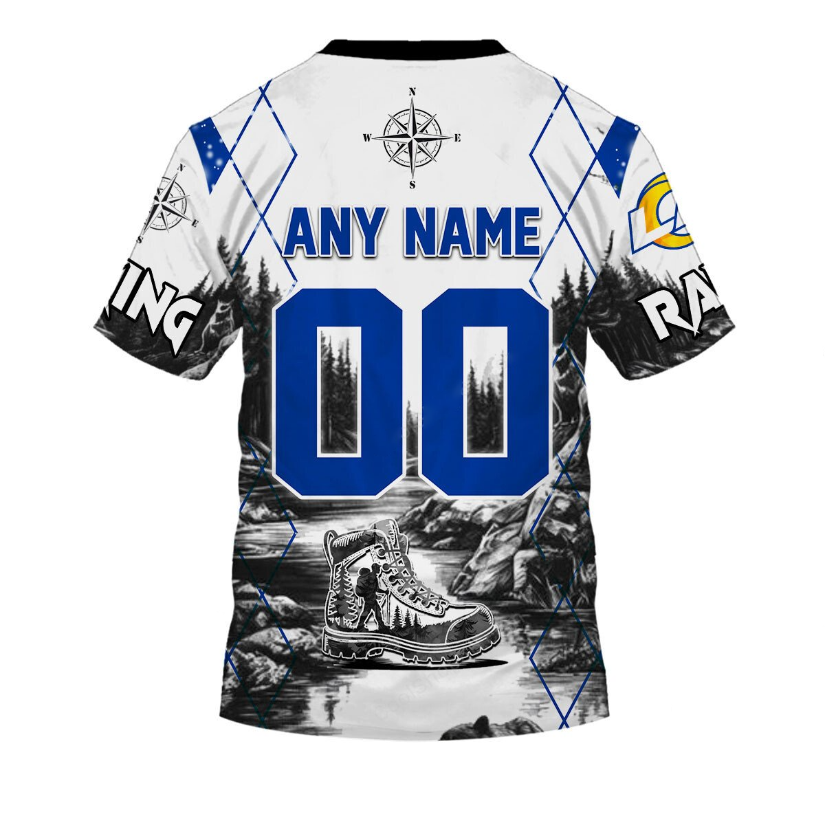 LAR x NFL Hiking 3D Hoodie DDT CTND