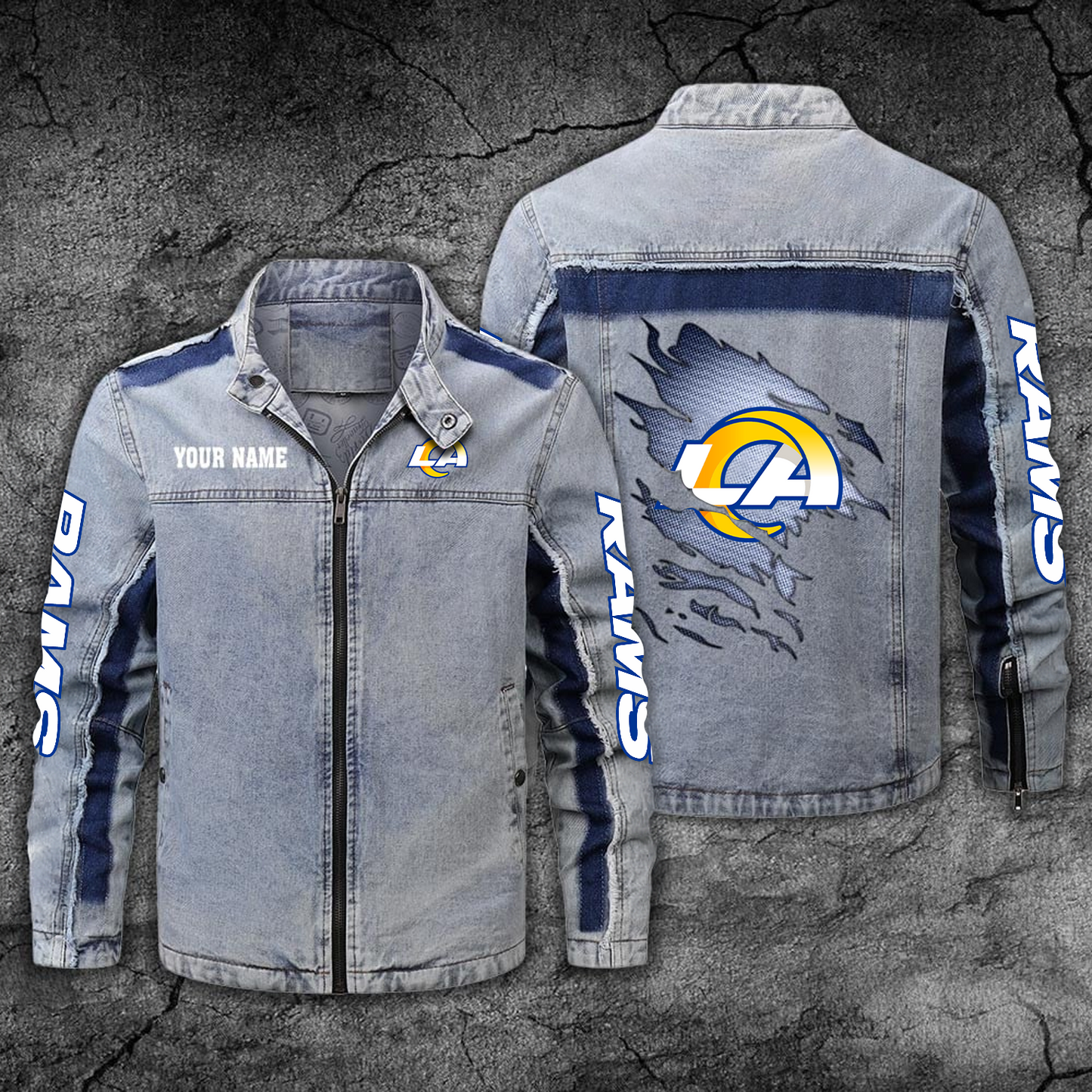 LAR x NFL Jean Jacket DATND TANTD