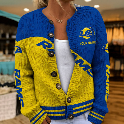LAR x NFL Knitted Cardigan DATND TANTD