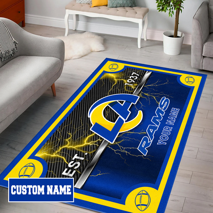 LAR x NFL Rug DATND TANTD