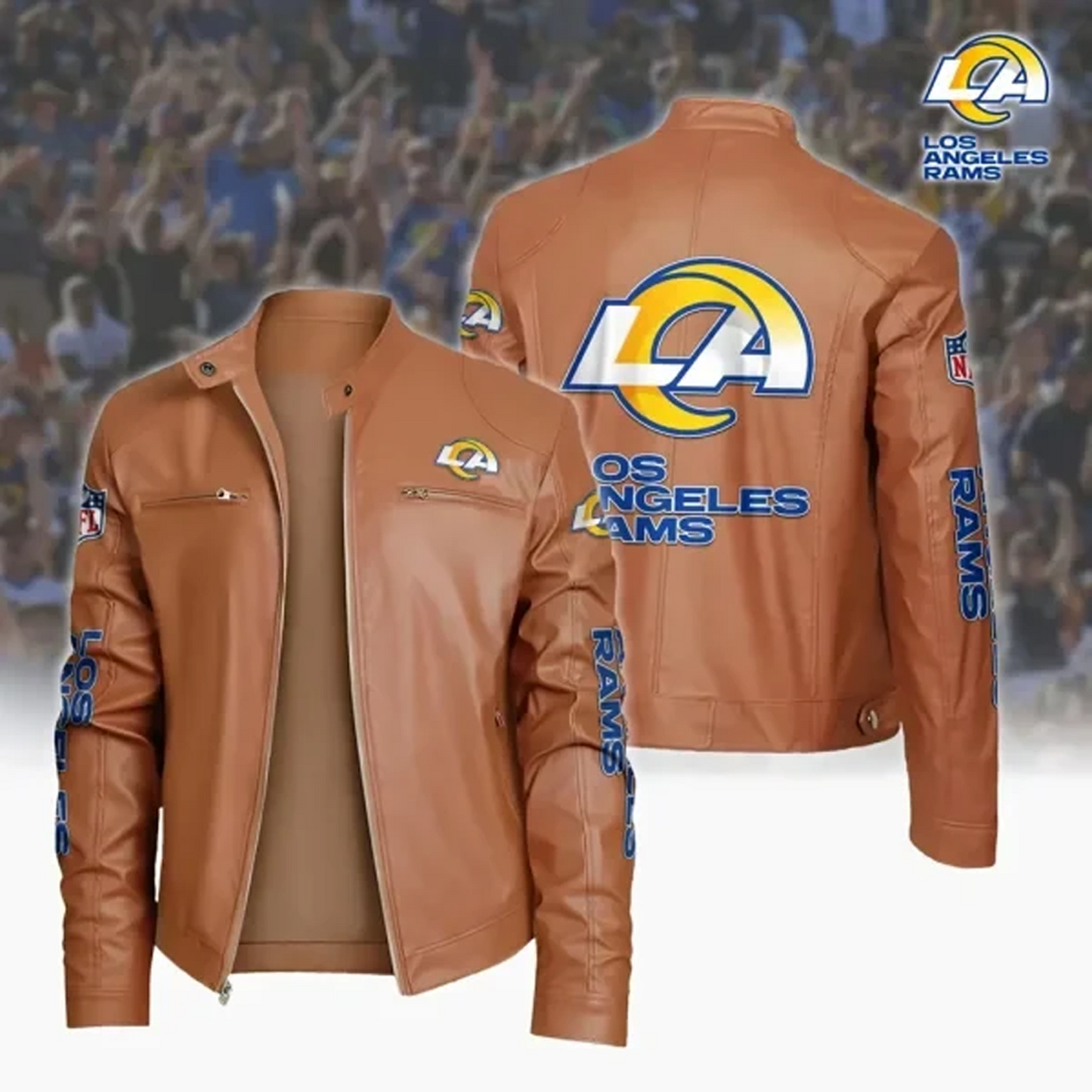LAR x NFL Sport Leather Jacket DATND TANTD
