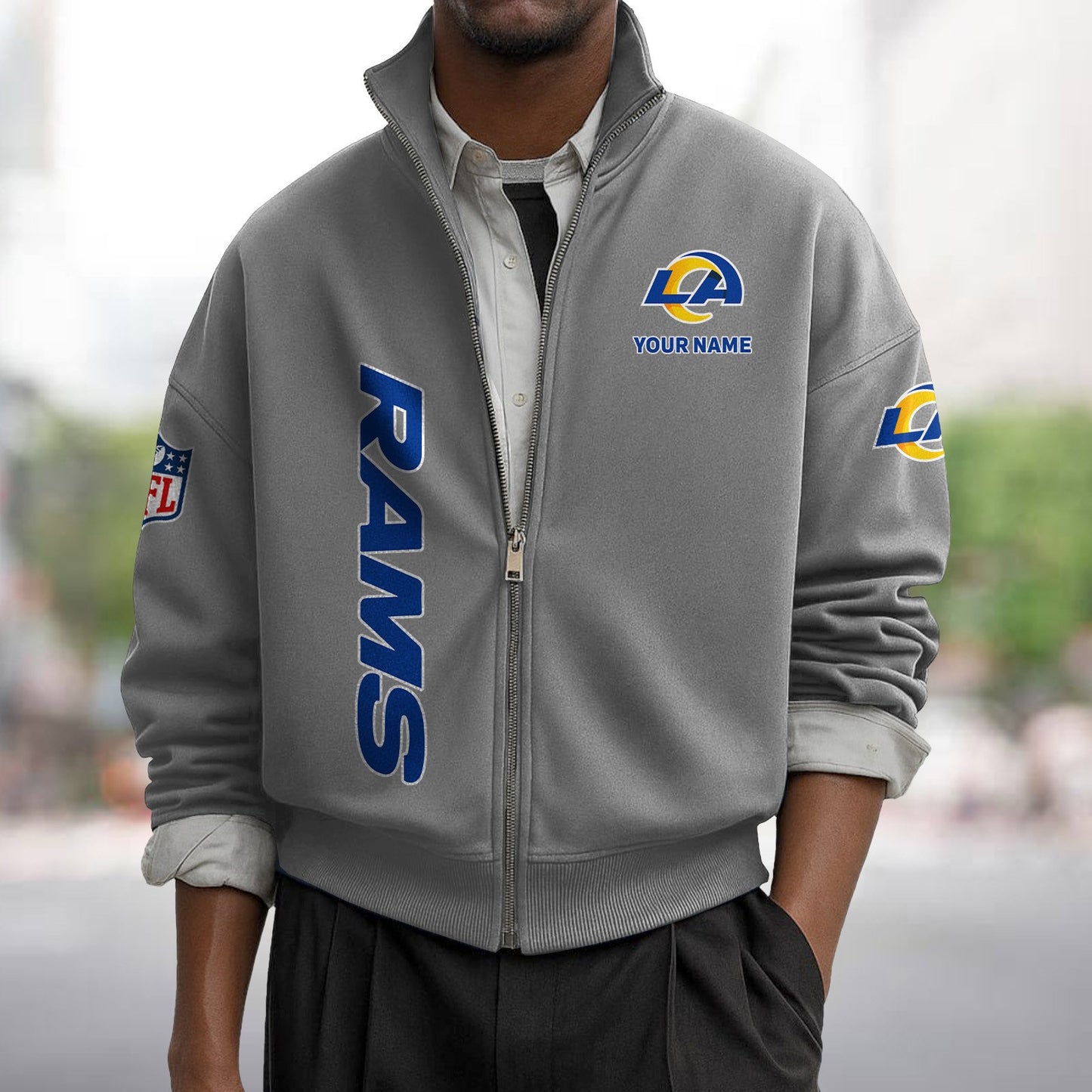 LAR x NFL Sweatshirt Full Zip DATND TANTD