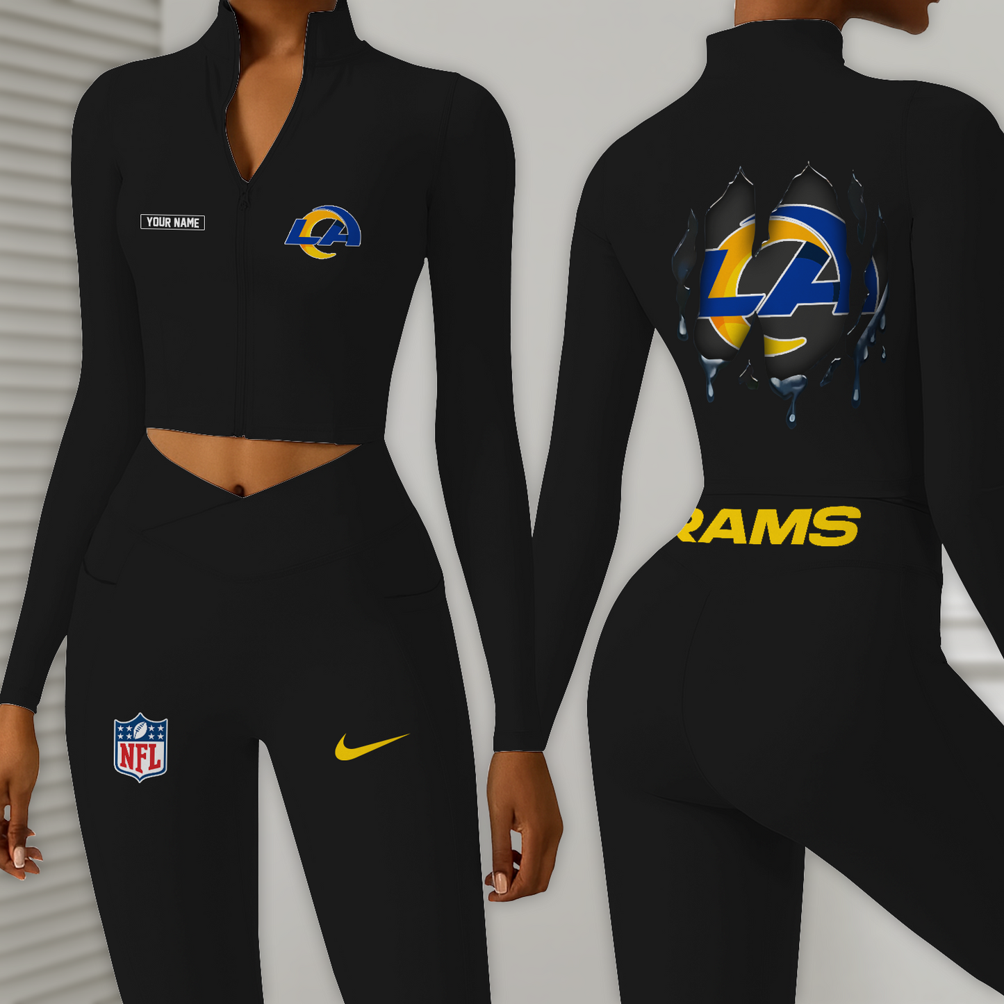 LAR x NFL Women's Activewear Set DatND DVT