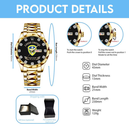 LEE x EPL Alloy Luxury Quartz Watch DatND DVT