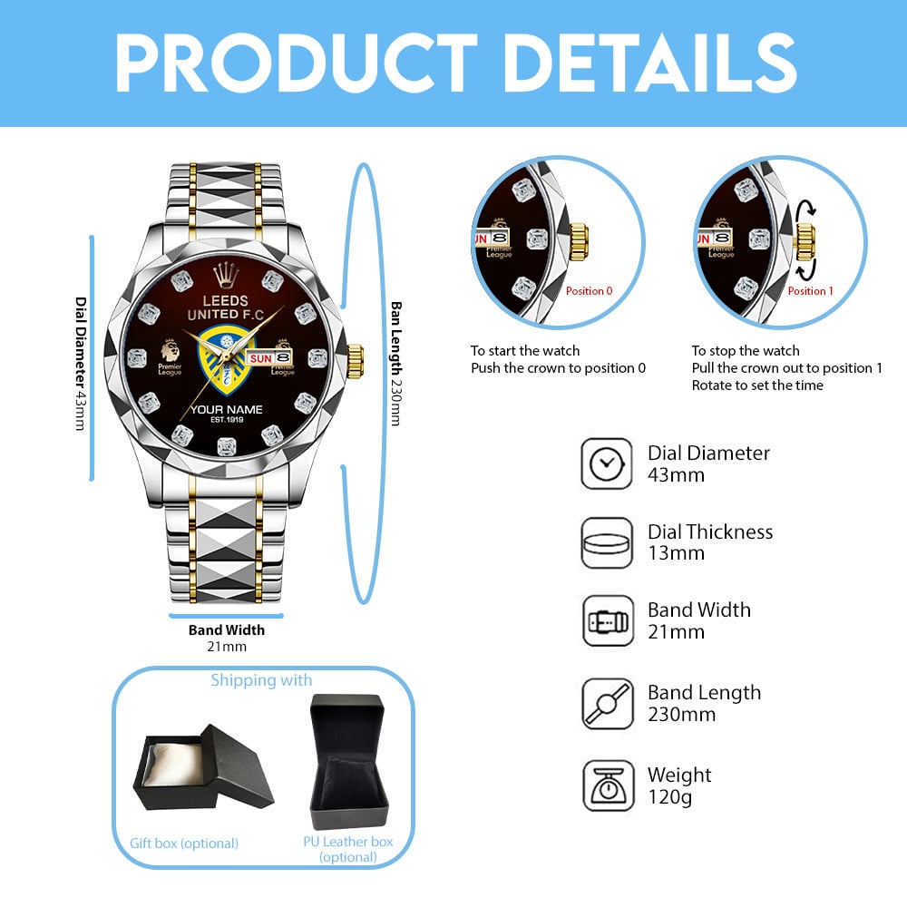 LEE x EPL Alloy Luxury Quartz Watch V2 DatND DVT