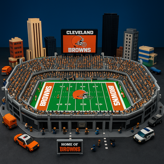 LEGO CLE x NFL Display Stadium DatND DVT
